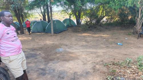 Samburu Reserve Campgrounds in Samburu Nemzeti Park