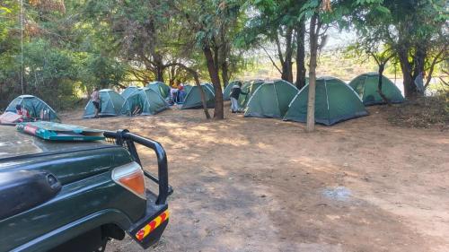 Samburu Reserve Campgrounds in Samburu Nemzeti Park