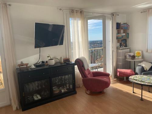 Grand appartement avec vue sepctaculaire in Figuerolles