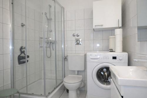 Baño, fewo1846 - Elbe27 - komfortables Studioapartment mit Balkon in Fruerlund