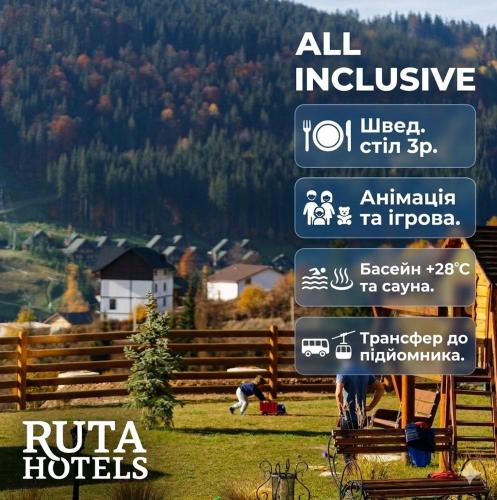 RUTA resort Polianytsia ALL INLCUSIVE in Polyanytsya
