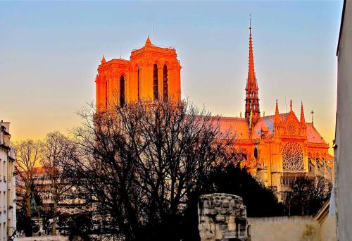 Fantastic View On Notre Dame Abelard with AC