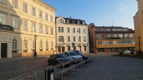 A szálláshely kívülről, Penzion TGM in Příbram