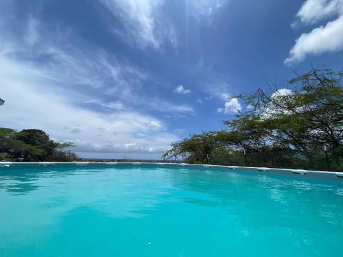 Piscina, Aruba Villa on a Hill in Sabana Basora