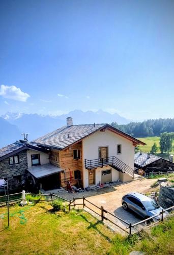 Enfin Clavon - appartamento in baita in Verrayes