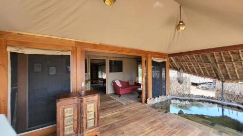 Erkély/terasz, Soroi Larsens Camp in Samburu Nemzeti Park