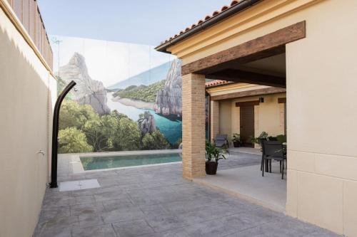Viesnīcas āriene, Casa Rural La Fragua in Puerto De Santa Cruz