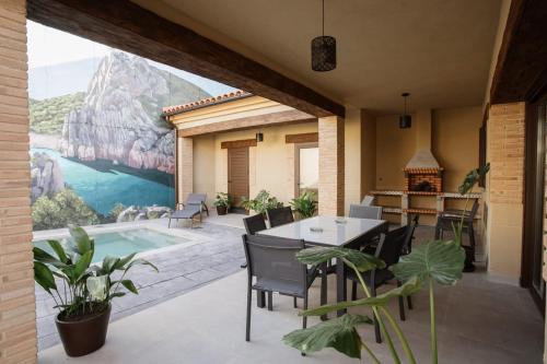 Dārzs, Casa Rural La Fragua in Puerto De Santa Cruz