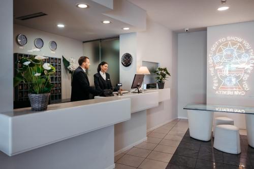 Előcsarnok, Hotel Cristallo in Riccione