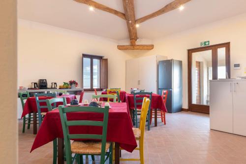 Спільний лаунж/ТБ зона, Podere Casana Agriturismo in Монтероні Д"Арбія