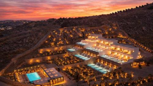 Exterior view of Muse οf Mykonos Luxury Suites