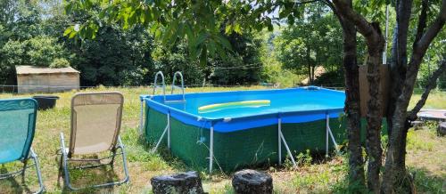 Kilátás, Mini camping Les Soleillas in Gluiras