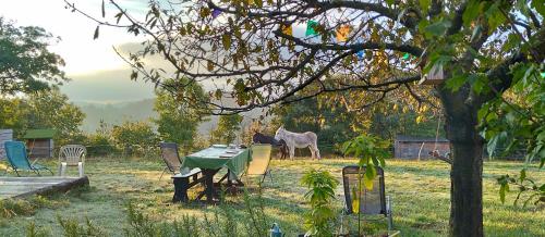 Kert, Mini camping Les Soleillas in Gluiras