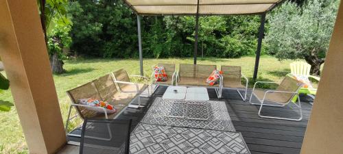 Iekārtas, La Villa Lyne - villa moderne 4 chambres 8 personnes clim in Lezan