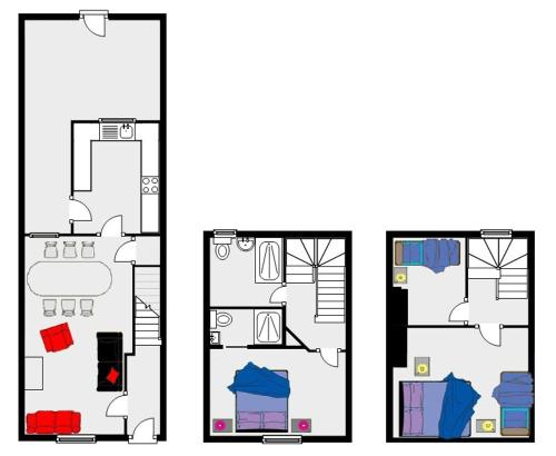 แผนผังชั้น, Big Fish - Charles St South in แซนดี โรว์ แอเรีย
