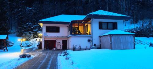 Viesnīcas āriene, Ferienhaus "Am Kaltenbach" in Spitala pie Semeringas