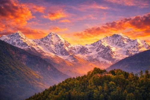 Swiss Alpine view apartment – khách sạn tại Unterseen