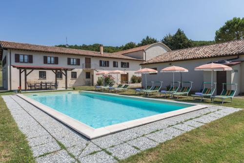 A szálláshely kívülről, Villa Felice, Private Pool and Hills in Pergola (Urbino)