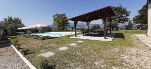 A szálláshely kívülről, Villa Felice, Private Pool and Hills in Pergola (Urbino)