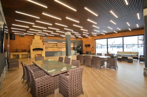 Cozinha, Wooden villa with superpool and sauna, 30 min from Yerevan in Aragats