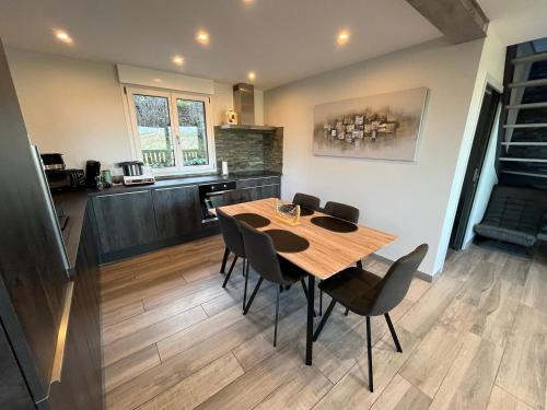 virtuve, Le Chalet de la belle vue in Fušī