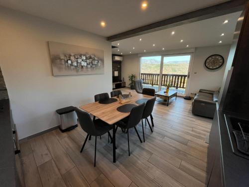 virtuve, Le Chalet de la belle vue in Fušī