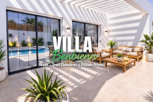 Villa Benbienn piscine iptv Billard américain wifi illimité très bon emplacement – khách sạn tại Midoun