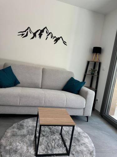 30 m2 studio 2 à 4 personnes