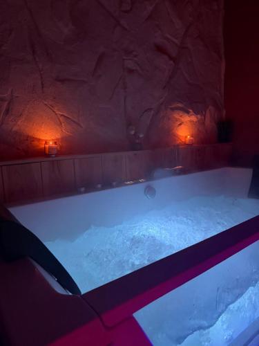 Studio chaleureux, massage, terrasse privé, barbecue et balneo (Studio chaleureux, massage, terrasse prive, barbecue et balneo) in Lamarque