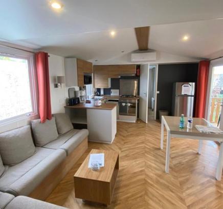 Mobil-home 3 chambres avec terrasse et plancha Camping Les Viviers Cap-Ferret