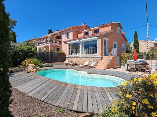 Villa Madeleine, panoramic sea view