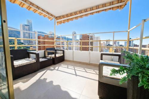Super two-room apartment with terrace and pool