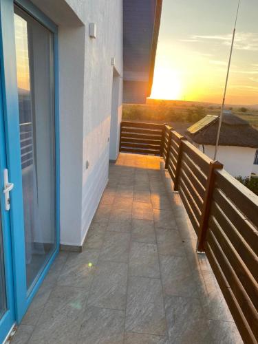 陽台/露台, Pensiunea Raza de Soare in 穆里格凱奧爾