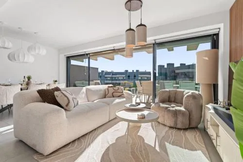 Estepona Retreat 3BR with Ocean Views - Fitness, Pool and Wellness Access photo 2