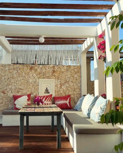Wimbi House Luxury in Shela with Rooftop Pool in 라무 아일랜드
