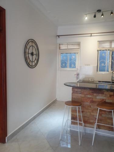 Two Bedrooms Apartment, located between kajjansi and kitende, with one bathroom, a living room, full in Kajjansi