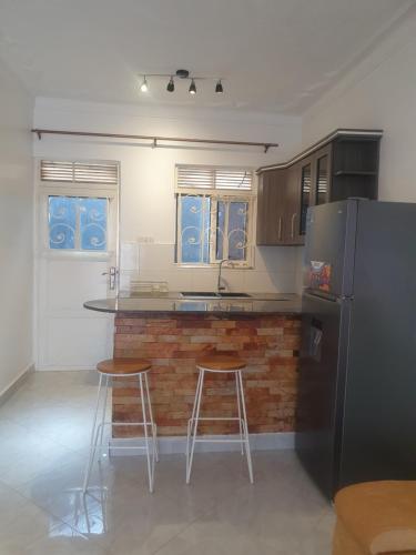 Two Bedrooms Apartment, located between kajjansi and kitende, with one bathroom, a living room, full in Kajjansi