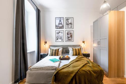 The Koburger II - Stylish studio with extra high bed for kids, 45m2 space, Ideal for families with kids or couples, Berlin (zdjęcie 7)