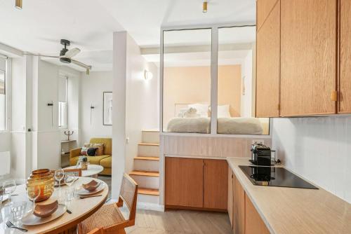 Modern & quiet flat- 1bdr 4P in the heart of Paris