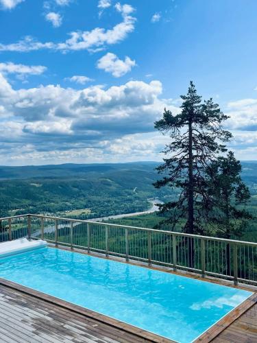 Exterior view, Designer Villa With Infinity Pool In Branas Nature in Syssleback