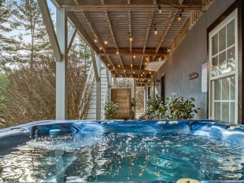 Newly Renovated Luxe Home near Asheville | Pool, Hot Tub, Theater & Games! in Marion (NC)