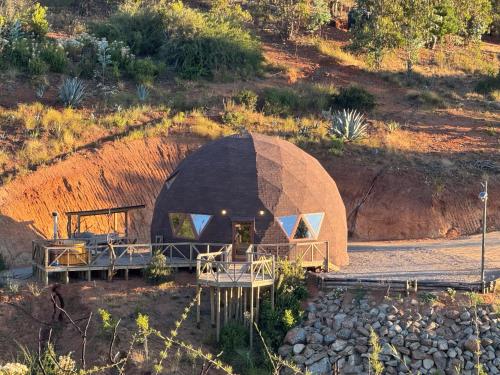 Viesnīcas āriene, Domo Mirador Valle Escondido - Tinaja & Quincho in Tunquen