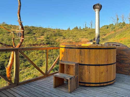 Karstais baseins, Domo Mirador Valle Escondido - Tinaja & Quincho in Tunquen