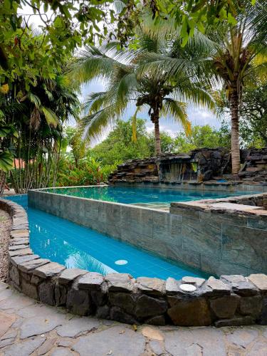 Swimming pool, Villa de lujo con piscina de ensueno in La Palmera