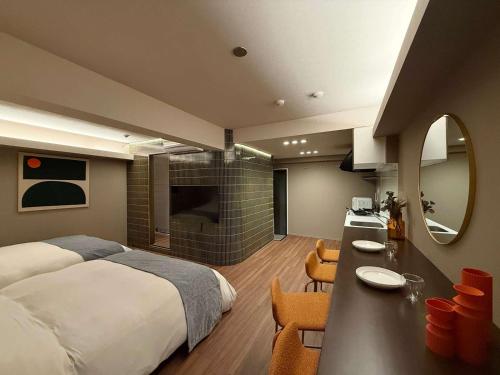 Clio Matoba by b hotel - Classic Studio with Kitchen near Station in Hiroshoma Station