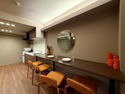 Clio Matoba by b hotel - Classic Studio with Kitchen near Station in Hiroshoma Station