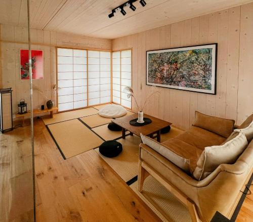 Viesnīcas āriene, Wooden House With Zen Garden Near Boltenhagen in Damshagen