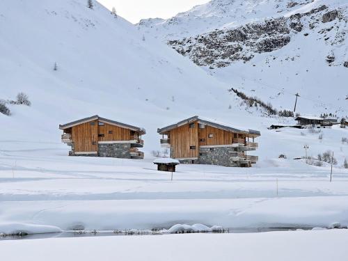 Appartement 4 etoiles Tignes vue lac et montagne, 8 pers Chalet Gypaetus