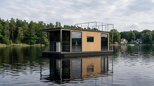 外部景觀, leise los Hausboote - Elektro-Hausbootvermietung in 林多