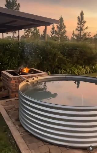 Hot tub, Belvidere Country Estate in Howick